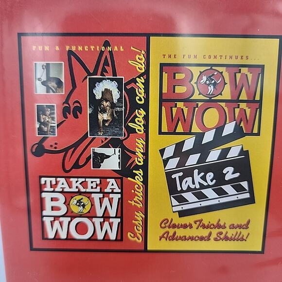 Take A Bow Wow! And Bow Wow Take 2 - DVD - Dog Trick Training Canine - Picture 2 of 8